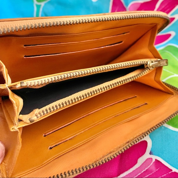 Vintage Ostrich Leather Wallet & Eyeglass Case - Picture 5 of 13